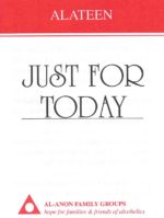 Just For Today - Wallet card (Alateen)