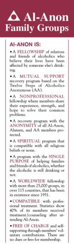 Al-Anon/Alateen Is and Is Not bookmark