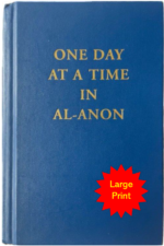One Day At a Time in Al-Anon (Large Print)