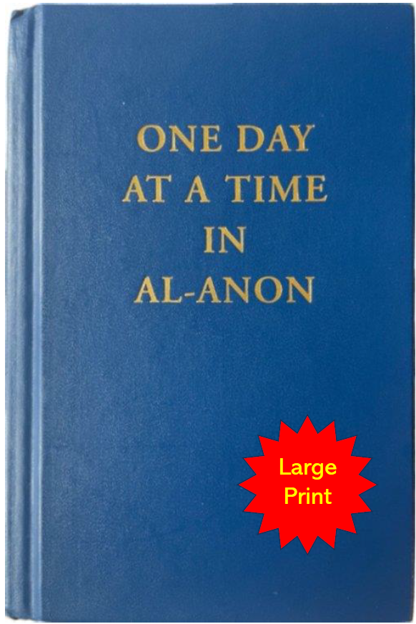 One Day At a Time in Al-Anon (Large Print)