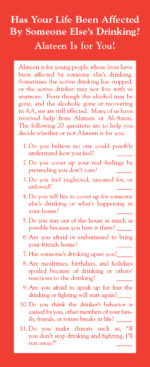 Alateen Is It for You?