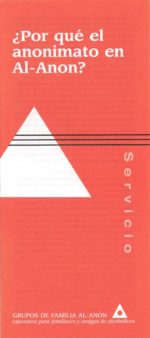 ¿Por qué el anonimato en Al-Anon?