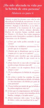 ¿Es Alateen Para Ti?